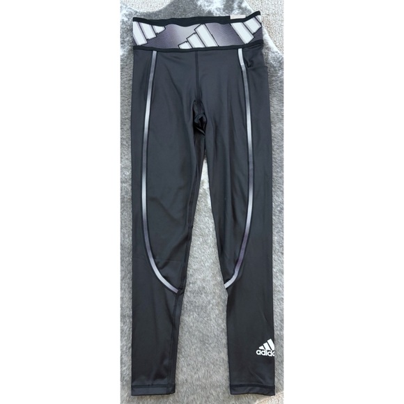 NWT Adidas Techfit High Rise Long Tights - Picture 2 of 13